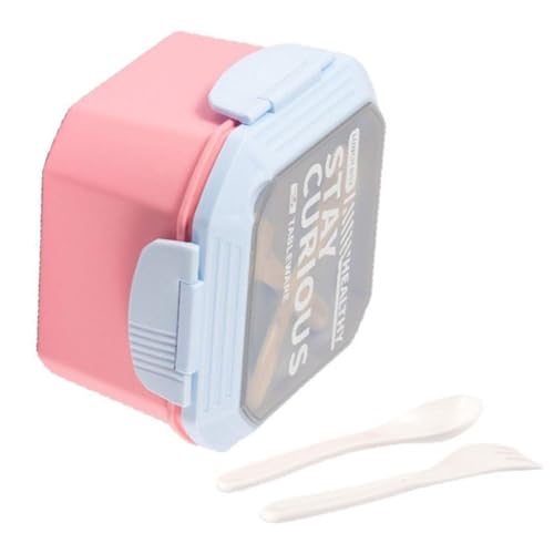 Mehrzweck Lunchbox Für Erwachsene Mit Einer Großen Salatschale Mit Und Lecksicheren Designs Und Mikrowellen Sicheres Zubehör von DLUKENY