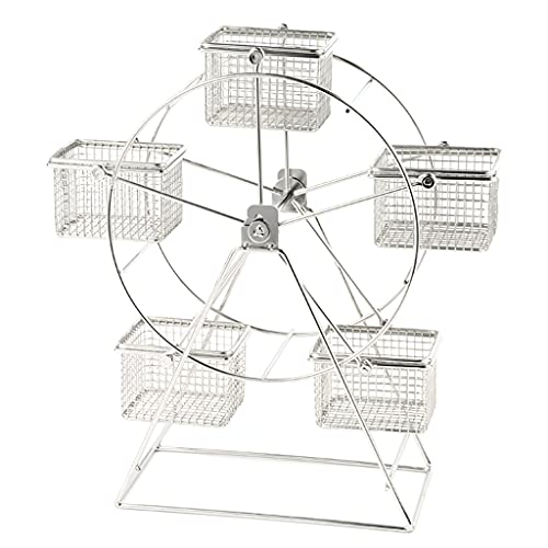 Riesenrad-Design Dessert Pommes Frites Rack Edelstahl Cupcake Ständer Kostengünstig für Lebensmittel von DLUKENY