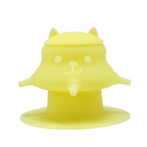 Silikon-Babyflasche für Kleintiere mit mehreren Nippelgrößen, sicherer Saugfuß-Design, gelbe Silikone, Haustier-Stillflasche Silikon-Babyflasche für Kleintiere mit mehreren Nippelgrößen, sicherer Saugfuß-Design, gelbe Silikone, Haustier-Stillflasche von DLUKENY