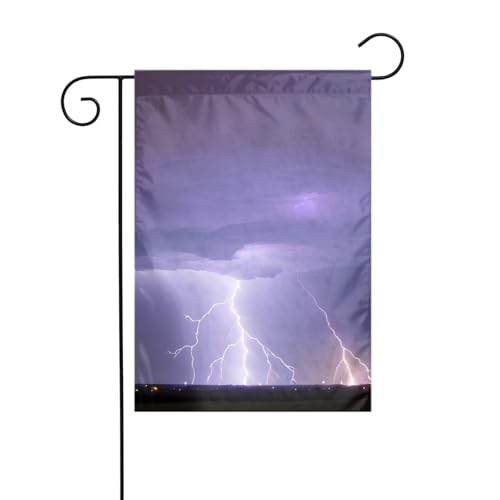 Dlxw Blitzsturmflagge 30,48 x 45,72 cm doppelseitig im Freien schafft eine romantische Gartendekoration Zuhause Outdoor-Atmosphäre! Verbessern Sie den Geschmack Ihrer Gartendekoration Zuhause im von DLXW