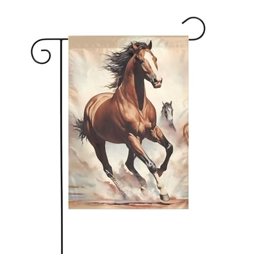 Dlxw Tänzelnde braune Pferdeflagge 30,48 x 45,72 cm doppelseitig im Freien schafft eine romantische Gartendekoration Zuhause Outdoor-Atmosphäre! Verbessern Sie den Geschmack Ihrer Gartendekoration Dlxw Tänzelnde braune Pferdeflagge 30,48 x 45,72 cm doppelseitig im Freien schafft eine romantische Gartendekoration Zuhause Outdoor-Atmosphäre! Verbessern Sie den Geschmack Ihrer Gartendekoration von DLXW