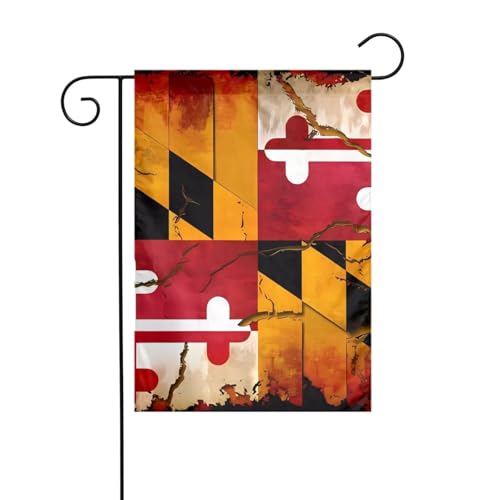 Dlxw Vintage Holz Maryland Flagge Flagge 30,48 x 45,72 cm doppelseitig im Freien schafft eine romantische Gartendekoration Zuhause Outdoor-Atmosphäre! Verbessern Sie den Geschmack Ihrer Dlxw Vintage Holz Maryland Flagge Flagge 30,48 x 45,72 cm doppelseitig im Freien schafft eine romantische Gartendekoration Zuhause Outdoor-Atmosphäre! Verbessern Sie den Geschmack Ihrer von DLXW