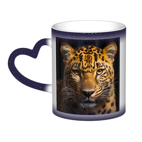 The Deep Eyed Leopard Men and Women Fun Gift Magic Morphing Mug 325 ml Ceramic Thermal Queue Coffee Mug The Deep Eyed Leopard Men and Women Fun Gift Magic Morphing Mug 325 ml Ceramic Thermal Queue Coffee Mug von DLXW