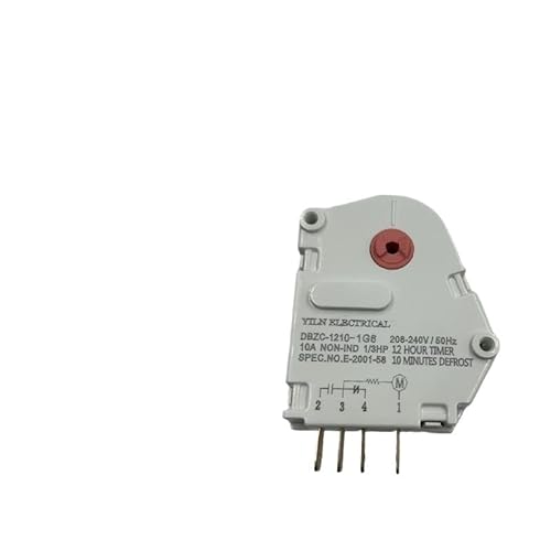 DLYOING Kühlschrank-Abtau-Timer für Hisense Haier Kühlschrank-Abtau-Timer DBZC-1210-1G6 Ersatzteile von DLYOING