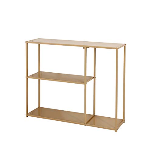 Changjx Konsolentisch, multifunktionaler Aufbewahrungstisch, Eisen-Beistelltisch für Wohnzimmer, Wohnung, Büro, Geschäft, Ausstellungsständer, Buchhandlung, schlanker stabiler Tisch (Größe: Changjx Konsolentisch, multifunktionaler Aufbewahrungstisch, Eisen-Beistelltisch für Wohnzimmer, Wohnung, Büro, Geschäft, Ausstellungsständer, Buchhandlung, schlanker stabiler Tisch (Größe: von DLYZAYE