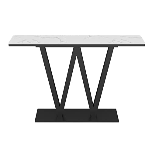 DLYZAYE Konsolentisch, Konsolentisch, Couchtisch, langer Eingangstisch, Metallkonsolentisch, Marmor-Sofatisch für Flur, Büro, Schlafzimmer, 31,4 × 11,8 × 31,4 Zoll DLYZAYE Konsolentisch, Konsolentisch, Couchtisch, langer Eingangstisch, Metallkonsolentisch, Marmor-Sofatisch für Flur, Büro, Schlafzimmer, 31,4 × 11,8 × 31,4 Zoll von DLYZAYE