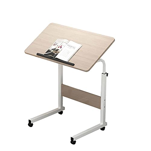 DLYZAYE Mobiler Laptoptisch, 58 x 38 cm, neigbar, verstellbar, mit Rollen, Haushaltstisch, Arbeitsständer, mobiler Beistelltisch DLYZAYE Mobiler Laptoptisch, 58 x 38 cm, neigbar, verstellbar, mit Rollen, Haushaltstisch, Arbeitsständer, mobiler Beistelltisch von DLYZAYE
