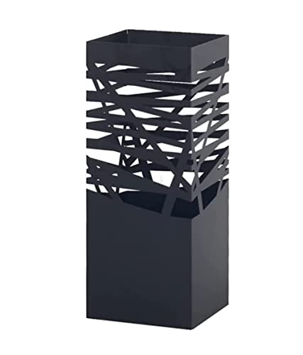 DLYZAYE Schirmständer, Schirmhalter, Schirmständer, Schirmständer, Eisenkunst, Regenschirmständer, Zuhause, Schirmablaufständer, Hotel-Lobby (C Schwarz) von DLYZAYE
