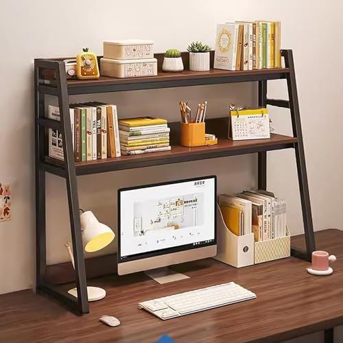 DLYZAYE Schreibtischregal, Holz, Schreibtisch-Bücherregal, Büro-Schreibtisch, Bücherregal-Halter, Schreibtischstall für Computer-Monitorständer, Arbeitsplatte, Aufbewahrungsregal für Zuhause (Schwarz DLYZAYE Schreibtischregal, Holz, Schreibtisch-Bücherregal, Büro-Schreibtisch, Bücherregal-Halter, Schreibtischstall für Computer-Monitorständer, Arbeitsplatte, Aufbewahrungsregal für Zuhause (Schwarz von DLYZAYE