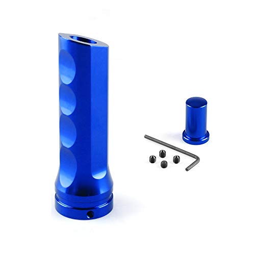 DLZFUDTY Auto Handbremsengriffe,Auto Handbremsabdeckung Autogriff Handbremsmanschette Anti-Rutsch-Dekoration Handbremsgriff Handschutzabdeckung Autoinnenausstattung(Blue) von DLZFUDTY