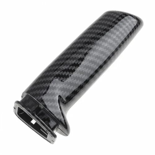 DLZFUDTY Auto Handbremsengriffe,Auto Handbremsabdeckung Carbon Fiber Strukturierte Vordere Handbremse Bremsgriff Abdeckung Scratch-beständig Automotive Innen Passend für BMW E46 E90 E92 F30 F32 n4M4 von DLZFUDTY