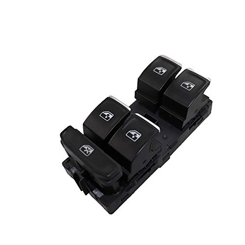Fensterheber Schalter,Fensterheberschalter Power Window Switch Control-Taste FIT-Verwendung for Volkswagen VW Golf MK7 Passat B8 Touran 2014 2015 2016 2017 2018 2018 OE: 5G0959857A. von DLZFUDTY