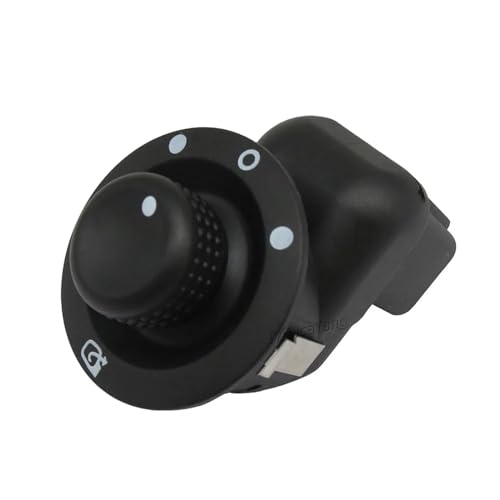 Spiegelschalter,Seitenspiegelschalter Auto Rückspiegel Button Control Schalter 10 PINS for Renault Laguna Ii Megane 2 8200109014 8200676533 Zubehör von DLZFUDTY