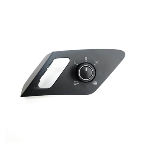 Spiegelschalter,Seitenspiegelschalter Auto-Seitenspiegel-Steuerung, klappbarer Heizungsschalter, Türverriegelungsknopf 5G0959565AA(With Folding) von DLZFUDTY