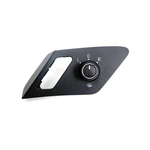 Spiegelschalter,Seitenspiegelschalter Auto-Seitenspiegel-Steuerung, klappbarer Heizungsschalter, Türverriegelungsknopf 5G0959565AA(Without Folding) von DLZFUDTY