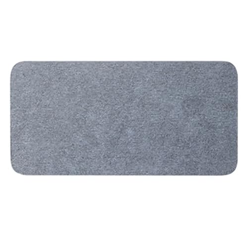 Stone Drying Mat Kitchen,Stone Drying Mat 1 stücke Wasser-Sabsorbierende Stein Tablett Kieselalgen Schlamm for Waschbecken Absorbierende Kieselgur Untersetzer Wasser Absorbierende Stein Tablett(Dark G von DLZFUDTY