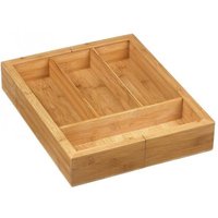 Verstellbarer bambusbesteck organizer 4/6 fächer - Dm Creation - 00200 von DM CREATION NATURELLEMENT