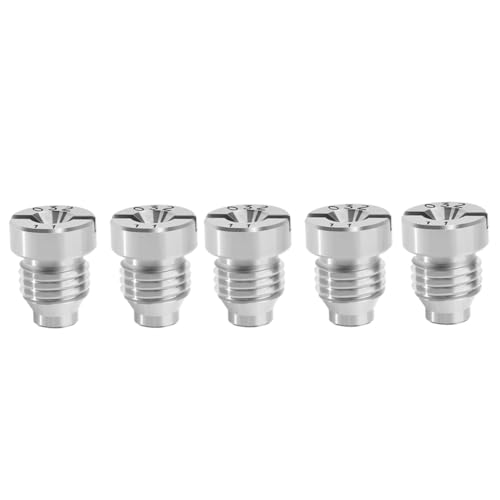 5/10pcs Schaumkanonenöffnung Düse, Edelstahl/Messing Universal Faden Schneeschaum Speer/Gartenschlauch/Küchenreiniger, Sprühanschluss Ersatzdüse Stainless steel 1.45mm 5 Stücke 5/10pcs Schaumkanonenöffnung Düse, Edelstahl/Messing Universal Faden Schneeschaum Speer/Gartenschlauch/Küchenreiniger, Sprühanschluss Ersatzdüse Stainless steel 1.45mm 5 Stücke von DMBAOD