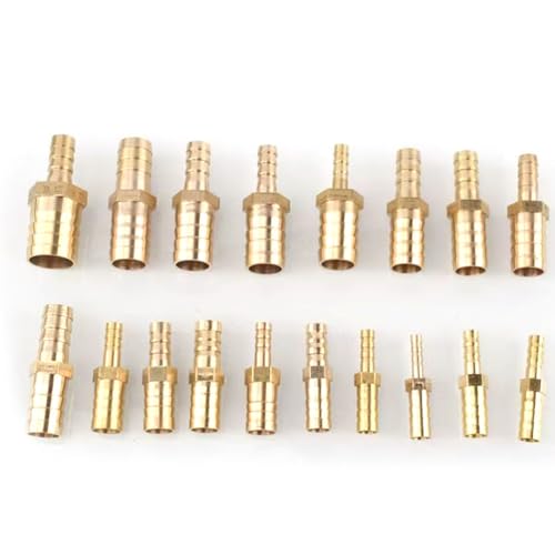 DMBAOD Messingschlauch Barb -Fitn 6mm*4mm 5 Stücke von DMBAOD