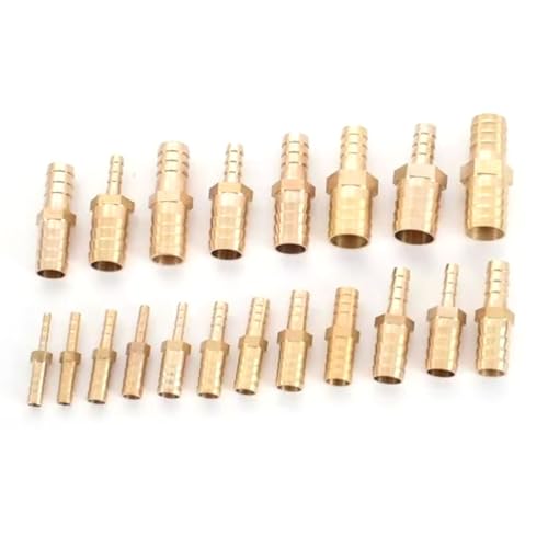 DMBAOD Messingschlauch Barb Hex Union Messing Schlauchanpassungswasser/Kraftstoff/Luft 12mm*10mm 10 Stücke DMBAOD Messingschlauch Barb Hex Union Messing Schlauchanpassungswasser/Kraftstoff/Luft 12mm*10mm 10 Stücke von DMBAOD