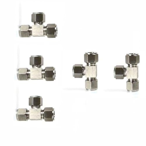 DMBAOD Plattierkupfer -Schlupfstecker für das Nebelsystem, 3/8 -Zoll -Stecker, 1500psi Three-Way Connector 5 Stücke DMBAOD Plattierkupfer -Schlupfstecker für das Nebelsystem, 3/8 -Zoll -Stecker, 1500psi Three-Way Connector 5 Stücke von DMBAOD