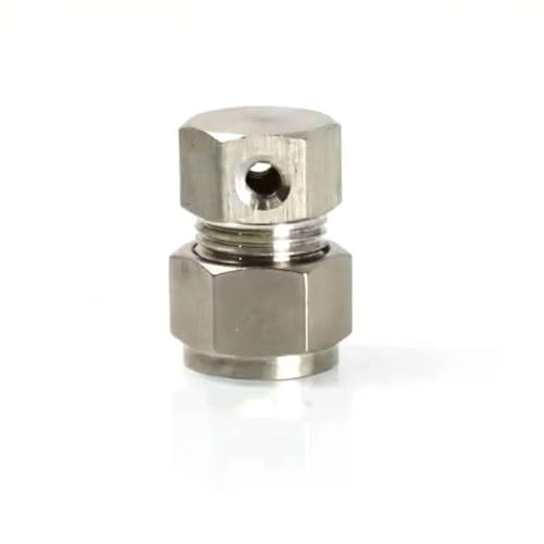 DMBAOD Plattierkupferkompressionsanschluss für das Nebelsystem, Rohr gerade 3/8 '' '' Röhrchen mit 3/16 "weiblicher Gewinde -Schnittstelle -Adapter -Anschluss mit Endanschluss DMBAOD Plattierkupferkompressionsanschluss für das Nebelsystem, Rohr gerade 3/8 '' '' Röhrchen mit 3/16 "weiblicher Gewinde -Schnittstelle -Adapter -Anschluss mit Endanschluss von DMBAOD