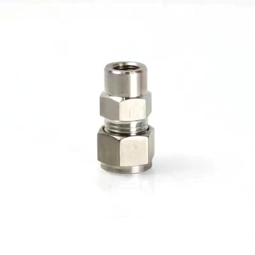 DMBAOD Plattierkupferkompressionsanschluss für das Nebelsystem, Rohr gerade 3/8 '' '' Röhrchen mit 3/16 "weiblicher Gewinde -Schnittstelle -Adapter -Anschluss mit Endanschluss DMBAOD Plattierkupferkompressionsanschluss für das Nebelsystem, Rohr gerade 3/8 '' '' Röhrchen mit 3/16 "weiblicher Gewinde -Schnittstelle -Adapter -Anschluss mit Endanschluss von DMBAOD