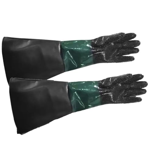 DMBAOD Sandstrahlhandschuhe Gummihandschuhe für die Schutzsicherheitsarbeit von Sandblaster Small green splicing 2 left hand Sandblasting gloves DMBAOD Sandstrahlhandschuhe Gummihandschuhe für die Schutzsicherheitsarbeit von Sandblaster Small green splicing 2 left hand Sandblasting gloves von DMBAOD