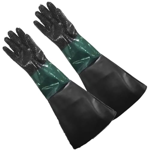 DMBAOD Sandstrahlhandschuhe Gummihandschuhe für die Schutzsicherheitsarbeit von Sandblaster Small green splicing 2 right hand Sandblasting gloves DMBAOD Sandstrahlhandschuhe Gummihandschuhe für die Schutzsicherheitsarbeit von Sandblaster Small green splicing 2 right hand Sandblasting gloves von DMBAOD