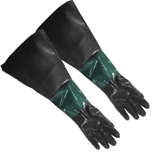 DMBAOD Sandstrahlhandschuhe Sandblasterhandschuhe für Sandblaster Explosionsschrank Small green splicing 2 left hand Sandblasting gloves DMBAOD Sandstrahlhandschuhe Sandblasterhandschuhe für Sandblaster Explosionsschrank Small green splicing 2 left hand Sandblasting gloves von DMBAOD