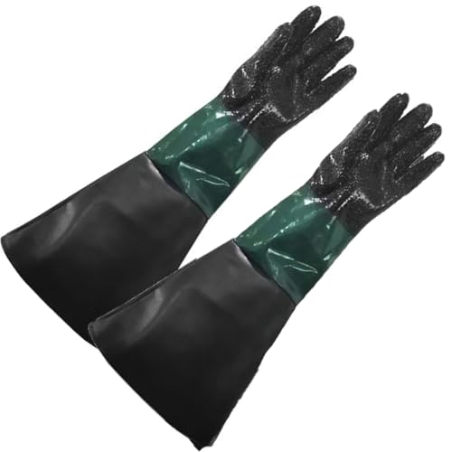 DMBAOD Sandstrahlungshandschuhe für Sandblastenschrank, Sandblasterhandschuhe Small green splicing 2 left hand Sandblasting gloves DMBAOD Sandstrahlungshandschuhe für Sandblastenschrank, Sandblasterhandschuhe Small green splicing 2 left hand Sandblasting gloves von DMBAOD