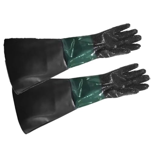 DMBAOD Sandstrahlungshandschuhe für Sandblastenschrank, Sandblasterhandschuhe Small green splicing 2 right hand Sandblasting gloves DMBAOD Sandstrahlungshandschuhe für Sandblastenschrank, Sandblasterhandschuhe Small green splicing 2 right hand Sandblasting gloves von DMBAOD