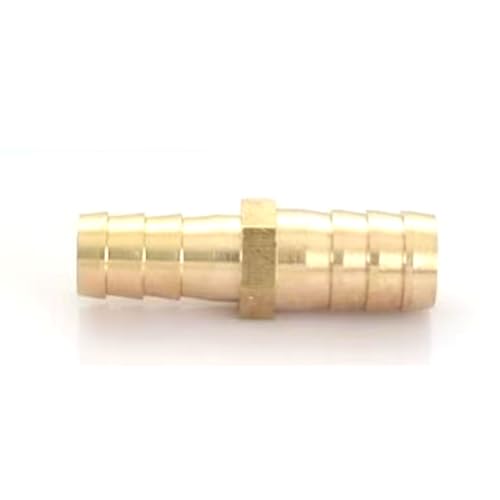 Messingwasser/Kraftstoff-/Luftspleischer Variabler Durchmesserverbinder mit Barb 14mm*12mm 10 Stücke Messingwasser/Kraftstoff-/Luftspleischer Variabler Durchmesserverbinder mit Barb 14mm*12mm 10 Stücke von DMBAOD