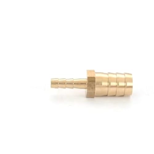 Messingwasser/Kraftstoff-/Luftspleischer Variabler Durchmesserverbinder mit Barb 14mm*6mm 10 Stücke von DMBAOD