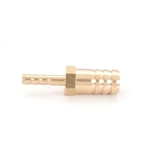 Messingwasser/Kraftstoff-/Luftspleischer Variabler Durchmesserverbinder mit Barb 16mm*6mm 10 Stücke Messingwasser/Kraftstoff-/Luftspleischer Variabler Durchmesserverbinder mit Barb 16mm*6mm 10 Stücke von DMBAOD