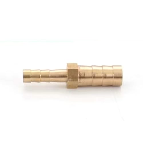 Messingwasser/Kraftstoff-/Luftspleischer Variabler Durchmesserverbinder mit Barb 8mm*5mm 5 Stücke von DMBAOD