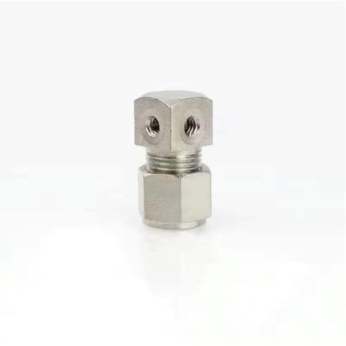 Plattierkupferkompressionsanschluss für das Nebelsystem, Rohr gerade 3/8 '' '' Röhrchen mit 3/16 "weiblicher Gewinde -Schnittstelle -Adapter -Anschluss mit Endanschluss 3/16 Four hole Clog 10 Stücke Plattierkupferkompressionsanschluss für das Nebelsystem, Rohr gerade 3/8 '' '' Röhrchen mit 3/16 "weiblicher Gewinde -Schnittstelle -Adapter -Anschluss mit Endanschluss 3/16 Four hole Clog 10 Stücke von DMBAOD