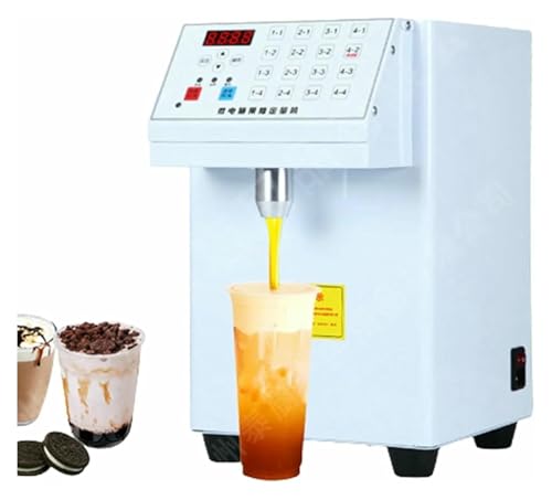 Automatischer Fruchttose-Spender, 8 Liter, Sirupspender aus Edelstahl, zur Zubereitung von Kaffee, Säften und Smoothies (Weiß) von DMBBSAPBSH
