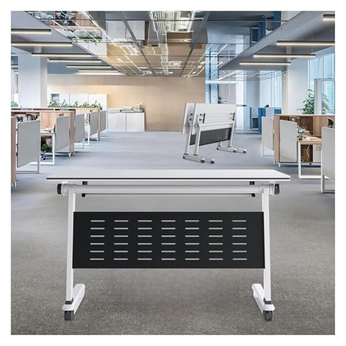 DMBBSAPBSH Besprechungstisch klappbar, Rechteckiger Klapptisch for Büros, Konferenzräume, Büros, Schulbibliotheken von DMBBSAPBSH