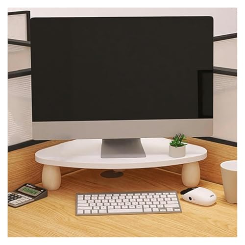 DMBBSAPBSH Eck-Monitorständer aus Holz, Eck Monitorständer, Computer-Monitorständer, Massivholz-Desktop-Eckregal, Eck-Computer-Monitorständer-Erhöhung DMBBSAPBSH Eck-Monitorständer aus Holz, Eck Monitorständer, Computer-Monitorständer, Massivholz-Desktop-Eckregal, Eck-Computer-Monitorständer-Erhöhung von DMBBSAPBSH