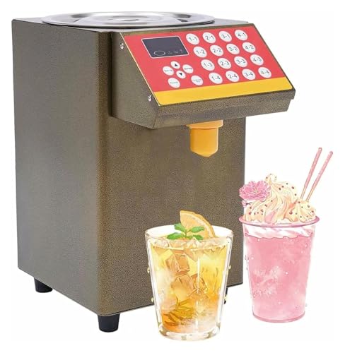 DMBBSAPBSH Fruktosespender, Fruktosemaschine, automatischer Fruktosespender, Sirup-Spender aus Edelstahl, für Milchteeläden, Cafés und Restaurants. von DMBBSAPBSH