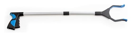 DMBBSAPBSH Greifzange, Faltbare Greifer, 2 Pcs Grabber Reacher Werkzeug for Täglichen Unterstützen Arm Verlängerung Pick Up Stick(Blue) von DMBBSAPBSH