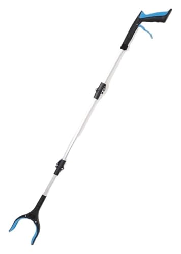 DMBBSAPBSH Greifzange, Faltbare Greifer, Lange Greifer Greifen Erreichen Werkzeug Kopf Reacher Grabber Pickup Werkzeug(Blue) von DMBBSAPBSH