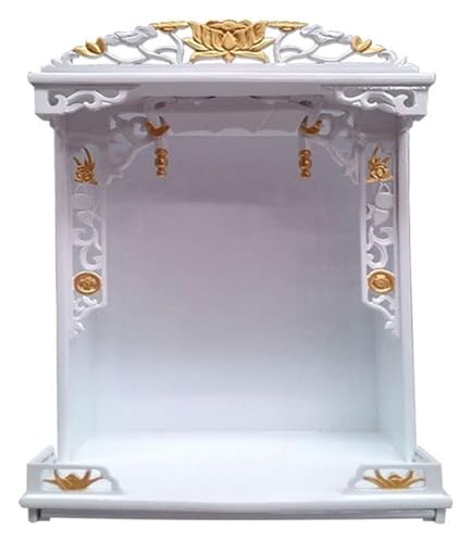 DMBBSAPBSH Schrein Altar, Buddha-Altar Regal, Buddhistischer Altarstatuenstand-Tisch-Aufbewahrungsschränke Massivholz-Buddha-Altarstatuenständer von DMBBSAPBSH