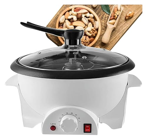 Elektrischer Kaffeeröster, Kaffeeröster, kleine Popcornmaschine mit einstellbarer Temperatur, elektrischer Kaffee-Toaster für den Heimgebrauch von DMBBSAPBSH