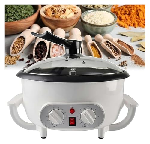 Kaffee-Toaster, elektrische Erdnuss-Toastmaschine mit einstellbarer Temperatur, Utensilien zum Kochen von Gerstenkastanien-Popcorn von DMBBSAPBSH