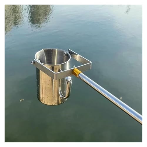 Teleskop-Wasserprobenehmer, Teleskop-Wasserprobenehmer, Pendelbecher-Probenehmerkelle aus Edelstahl(Inox 1000ml,5m/16.4ft) von DMBBSAPBSH