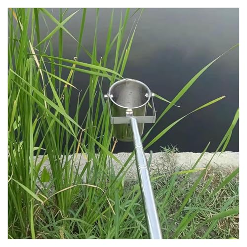 Teleskop-Wasserprobenehmer, Wasserqualitätsproben-Testset aus Edelstahl, 2ft-23ft Wasserprobennehmer-Schöpflöffel mit Graduierung(Length 1.1m-3.0m(3.6ft-10ft)) von DMBBSAPBSH