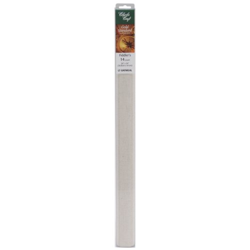 Bulk Buy: Charles Craft Gold Standard Fiddler's Cloth 14 Count 20X24 Box Light Oatmeal GD1910-5452 by DMC von DMC