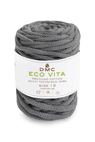 DMC 384-012 Garn, Cotton, dunkelgrau, 55 m, Meter von DMC